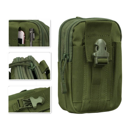 JupiterGear Tactical MOLLE Military Pouch Waist Bag for Hiking,