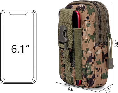 JupiterGear Tactical MOLLE Military Pouch Waist Bag for Hiking,