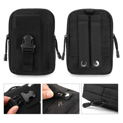 JupiterGear Tactical MOLLE Military Pouch Waist Bag for Hiking,