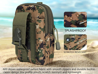 JupiterGear Tactical MOLLE Military Pouch Waist Bag for Hiking,