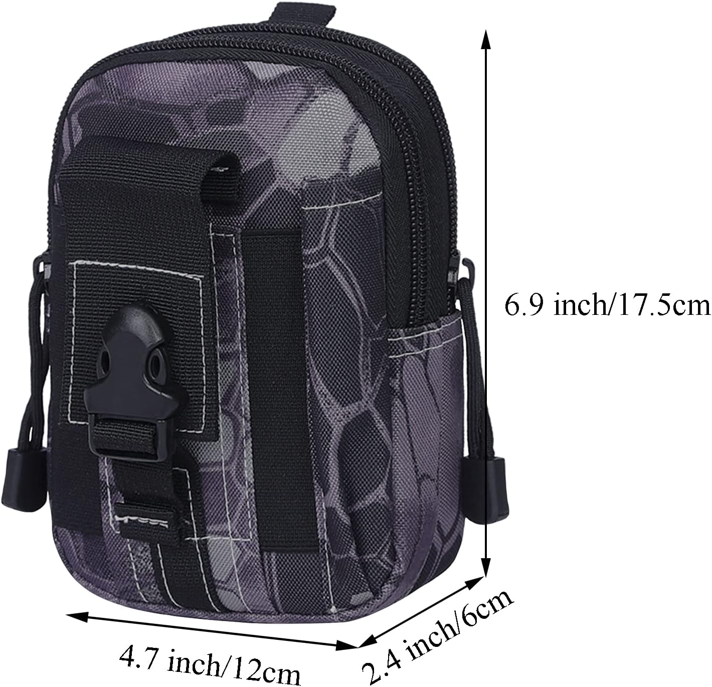 JupiterGear Tactical MOLLE Military Pouch Waist Bag for Hiking,