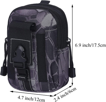 JupiterGear Tactical MOLLE Military Pouch Waist Bag for Hiking,