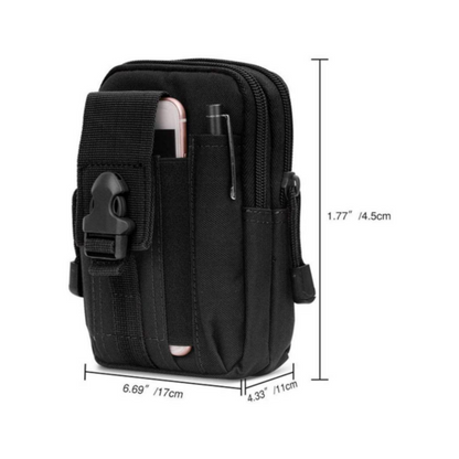 JupiterGear Tactical MOLLE Military Pouch Waist Bag for Hiking,