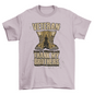 Veteran Boots Quote T-shirt