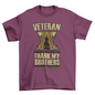 Veteran Boots Quote T-shirt