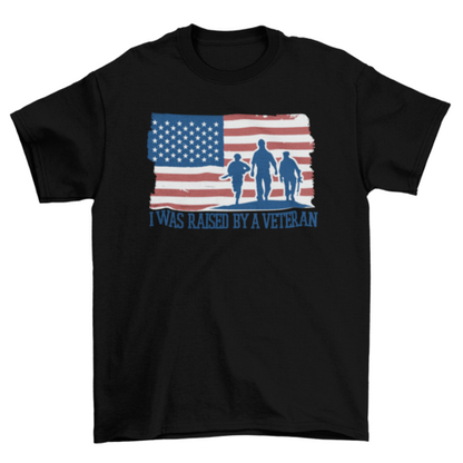 Veteran son quote t-shirt